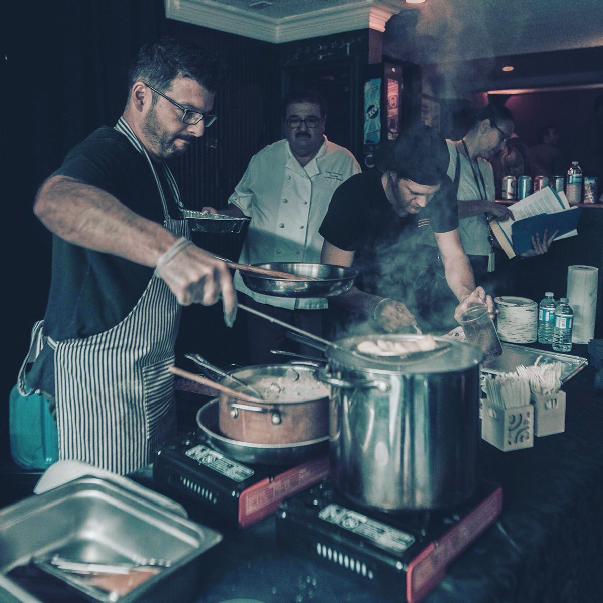 SassoPizzas's tweet photo. We got our gnocchi on yesterday with @JonnyBlonde at #HamOntforHanley #MadLove @noshhamont https://t.co/npROP98cTh