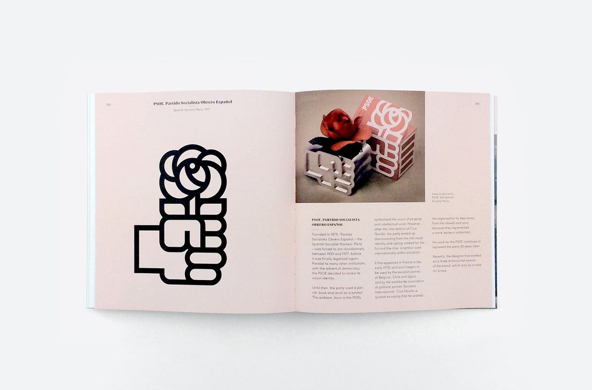 LogoDesignLove's tweet photo. The latest book from @Counterprint focuses on the logos of Spanish designer Cruz Novillo. It looks superb. https://t.co/AxzOzpwydE https://t.co/TZFMemwQez