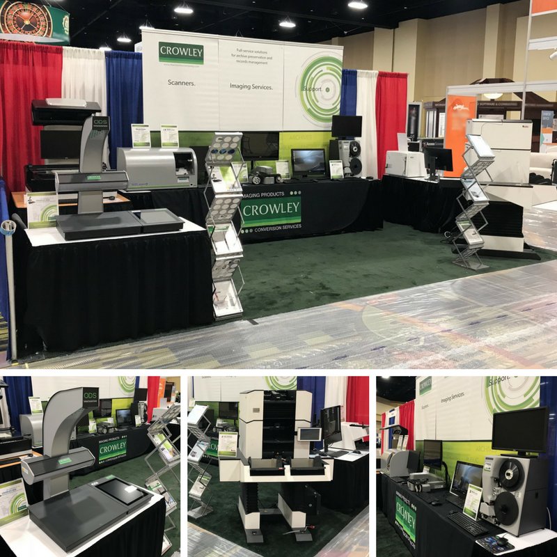 CrowleyScans's tweet photo. Visit Booth 215 to demo high-speed document, patron/back office #scanners and IMAGEhost for microfilm and fiche. See you soon! #ARMA2017 https://t.co/KAnhd4Blzt