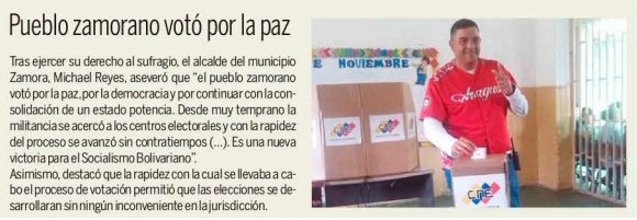 cuentanueva2018's tweet photo. #VenezuelaAmaneceVictoriosa || #ZamoraEsNoticia "Pueblo zamorano votó por la paz" @RMarcoTorres @mreyesPSUV #MarcoTorresEsGobernador https://t.co/bUc6Kj107B