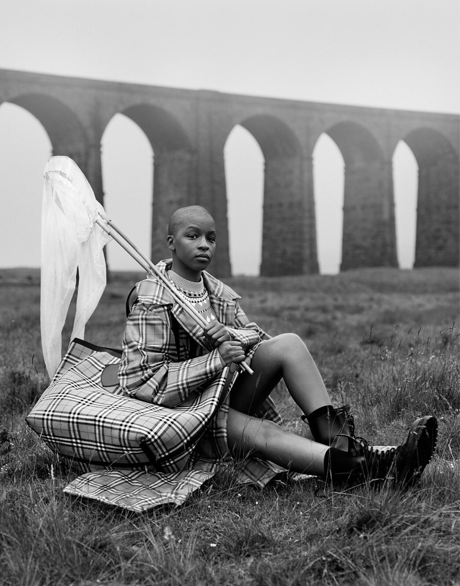 Skepta's tweet photo. Julie Adenuga for Burberry. 🇬🇧 https://t.co/kwDkbLR5o0