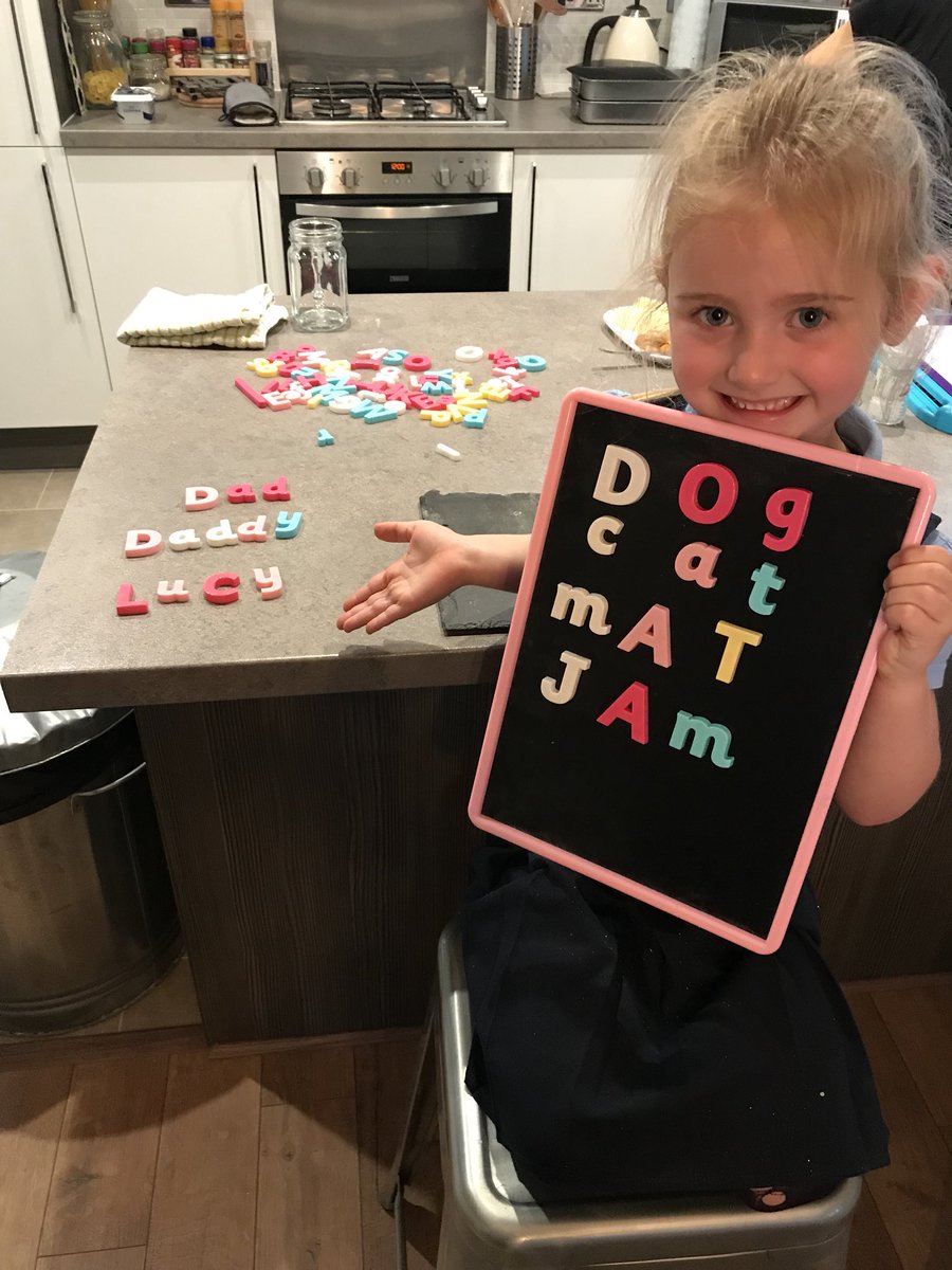 lucycherylj's tweet photo. @CCCRPrimary Amelia made simple words independently tonight! ππΌ #activity6 https://t.co/JXtkPTi8qI