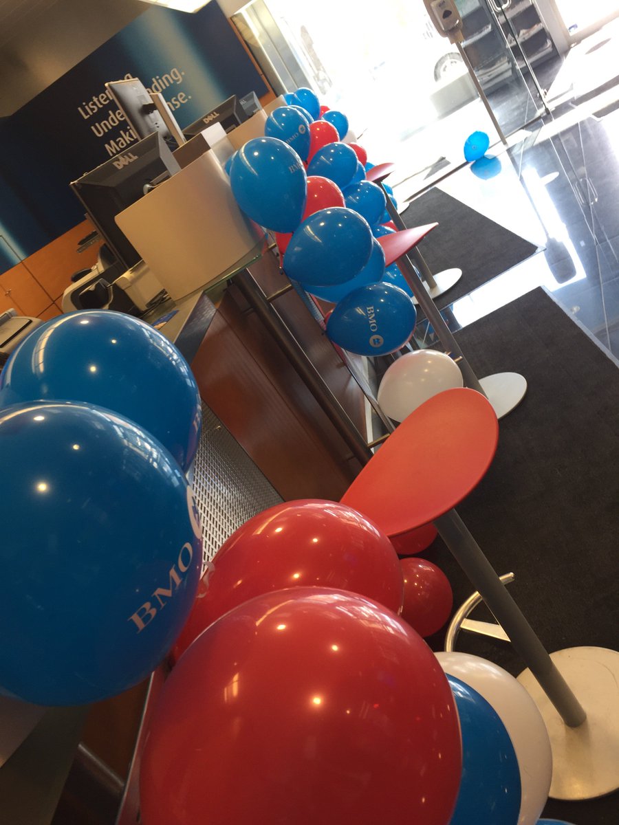 It’s our bicentennial celebration at the Dupont &amp; symington branch! <a href="/POliveiraRVP/">Paula Oliveira</a> #bmo200 #bmo