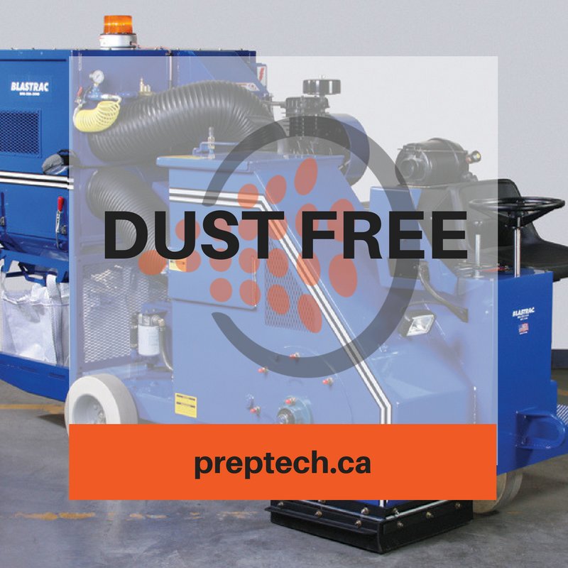 preptechca's tweet photo. Our new shot blaster operates virtually dust free! #shotblaster https://t.co/l0foUzVyVi