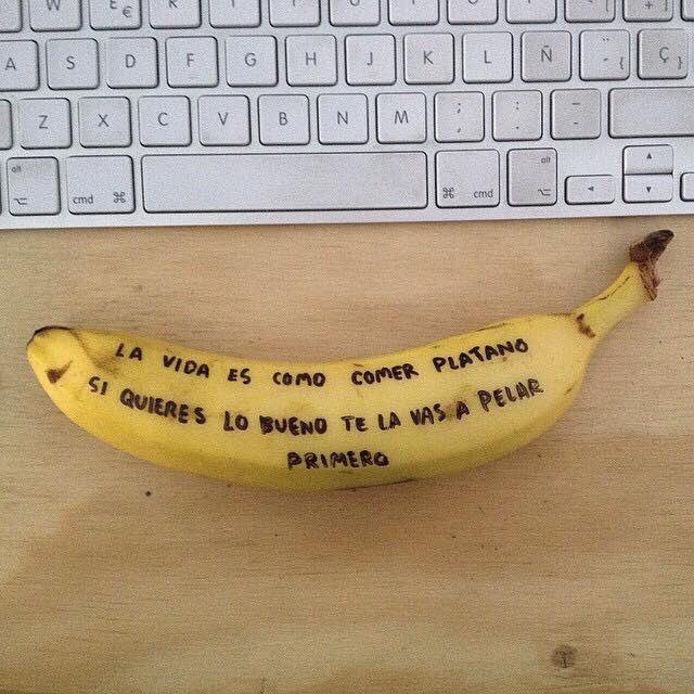 Bonita semana para todos 🍌