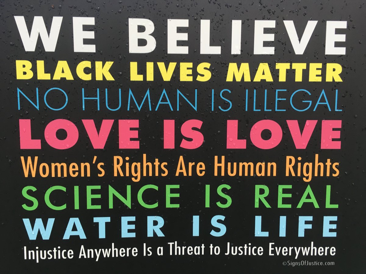 jzikah's tweet photo. @EricGreitens My fellow Missourians: you can buy this yard sign for about $20 from Signs of Justice. com. In short it says: "all beings are created equal" https://t.co/jYHRXduFCB