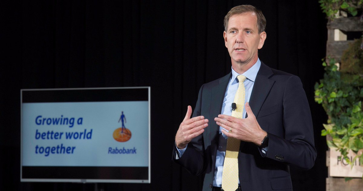 Rabobank's tweet photo. NIEUWS: Rabobank en UN Environment versnellen duurzame voedselproductie met $ 1 miljard https://t.co/vJO1XvhJPR  #KickstartFood #WorldFoodDay https://t.co/LmcfQm0gX7