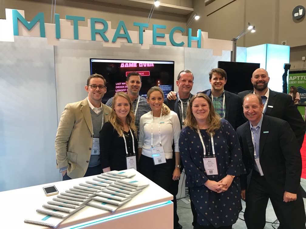 MitratechLegal's tweet photo. The Mitratech Team is at @ACCinhouse Annual Meeting. Visit #Booth303 to say hi, learn about our solutions plus try our Virtual Reality demo! https://t.co/Cerp7PrJG2