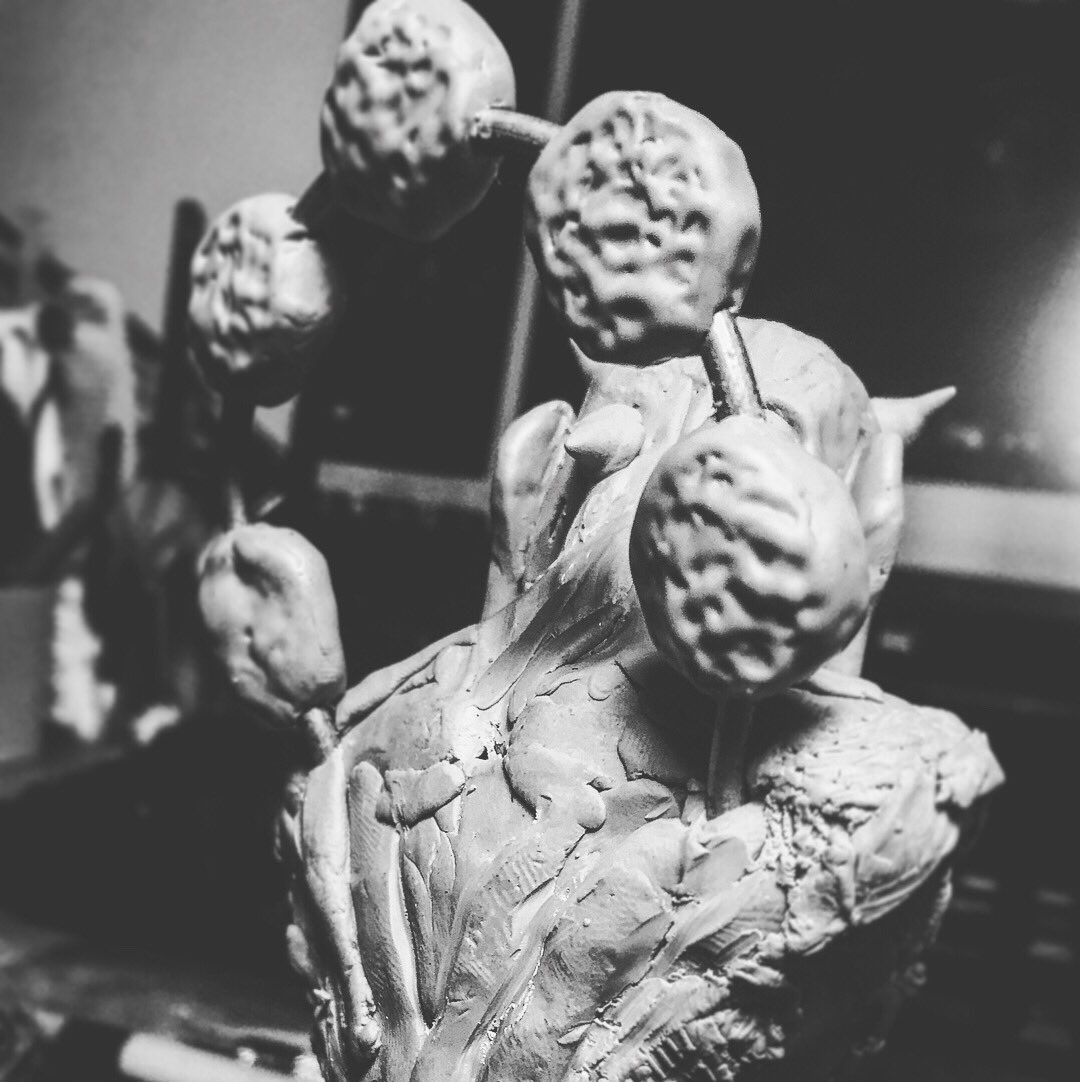 VikinggWu's tweet photo. #雷神 #Raijin #sculpture https://t.co/IaPb6D5RAG