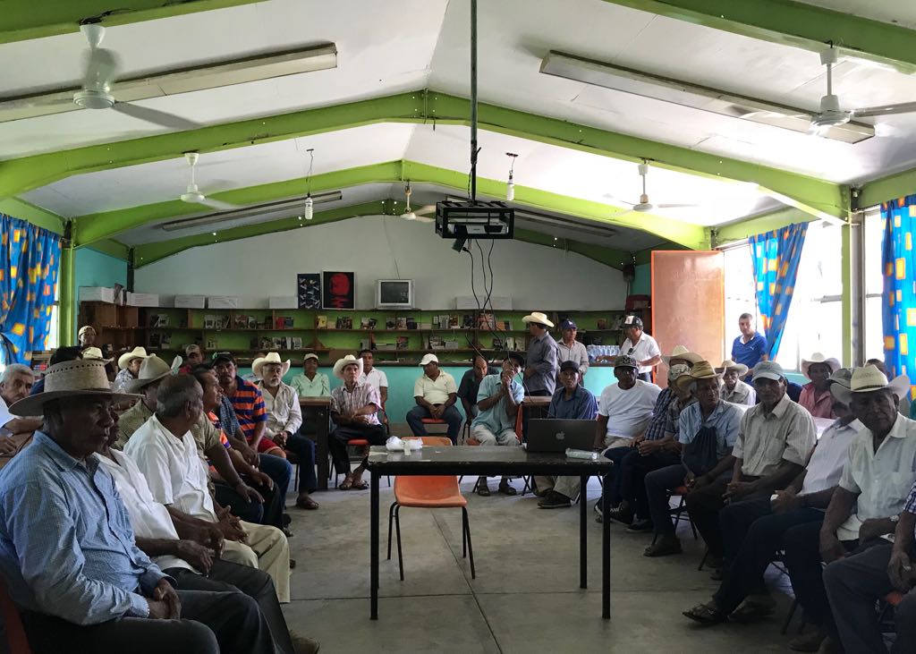 SEFADER_GobOax's tweet photo. Por instrucciones de @LaloRojas2016, @tonnymc se reunió con #UGRCO y #CEFPPO en Río Grande, hablaron de la movilización pecuaria. https://t.co/hV24xnQJcn