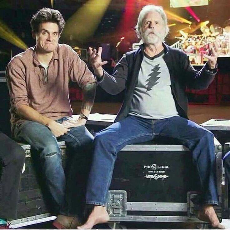 Three Happy Birthday wishes today for Bobby Weir, John Mayer and Flea!! 