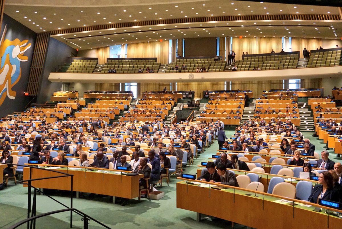 UN_PGA's tweet photo. #HRCelections first w/ new ballot papers &amp; reduced campaign materials #modernUN #decorum #humanrights https://t.co/LaQxNbUOBt