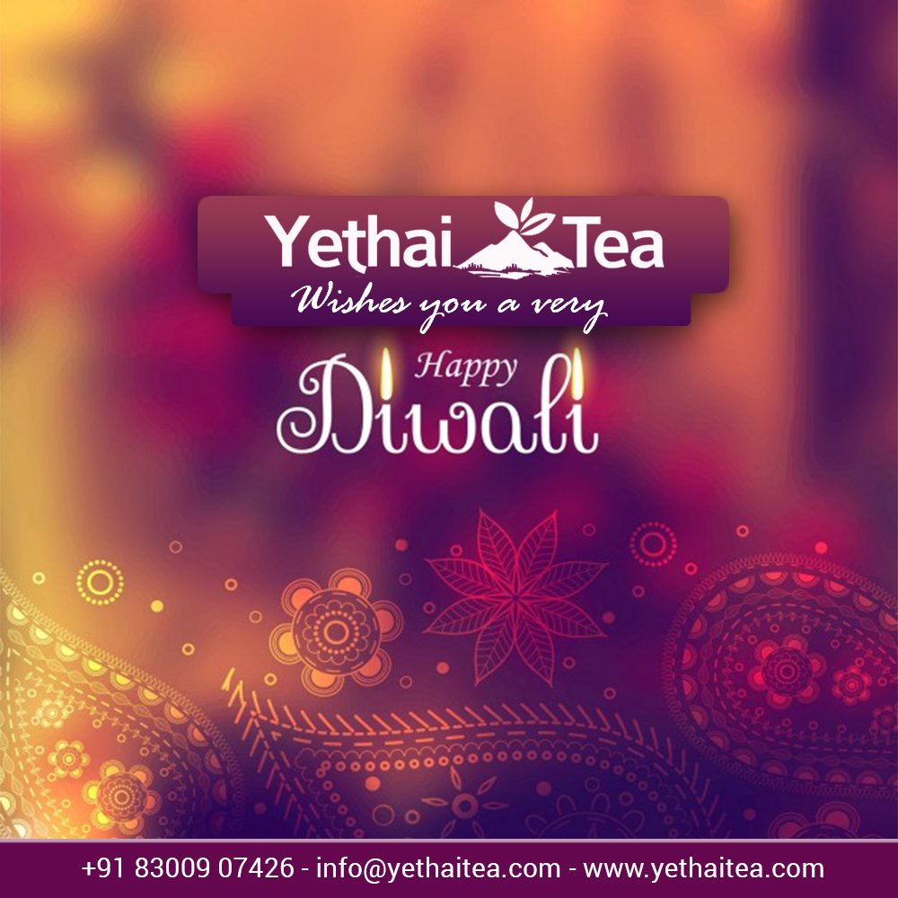 Yethai_Tea's tweet photo. May this Diwali brighten up your life with health, wealth, and prosperity!
#SipPositive https://t.co/ueR8p9VBvG