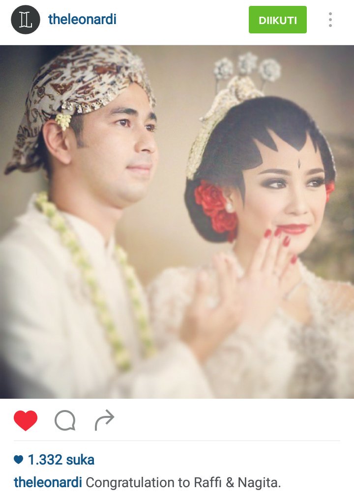 Kidung_7's tweet photo. Happy 3th Anniversary Raffi Gigi
Semoga Allah selalu memberi kalian sehat,bahagia, rasa sayang,cinta &amp; saling menjaga u/ kalian be2 ❤ Aamin https://t.co/LHPs7IpotE