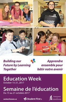 ylemieux's tweet image. Schools and school divisions across SK will host activities and events throughout the week to celebrate Education Week in their communities.