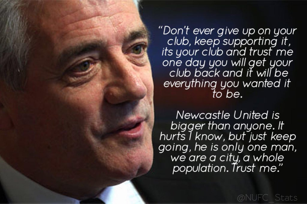 He was right!!

#nufc