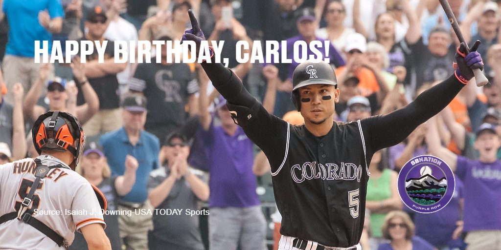 Happy 32nd birthday to OF Carlos Gonzalez 