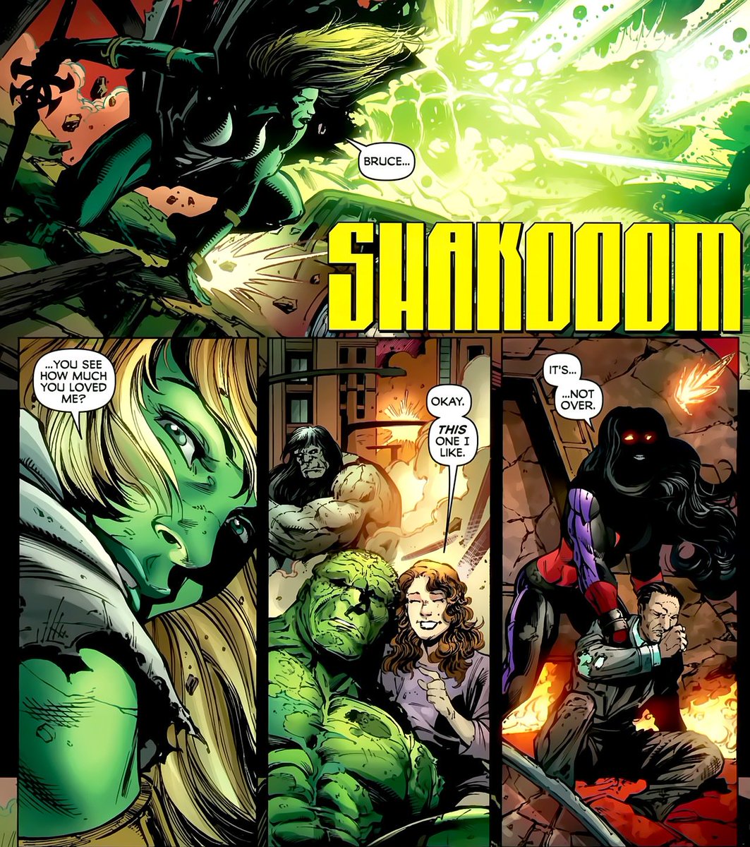 Chocochuy88's tweet photo. Family issues with the Banners #IncredibleHulk #JarellaWasBest #MarvelComics #Awesomeness #CrowningMomentOfFunny #ChaosWar https://t.co/KTR5C0ZEvj