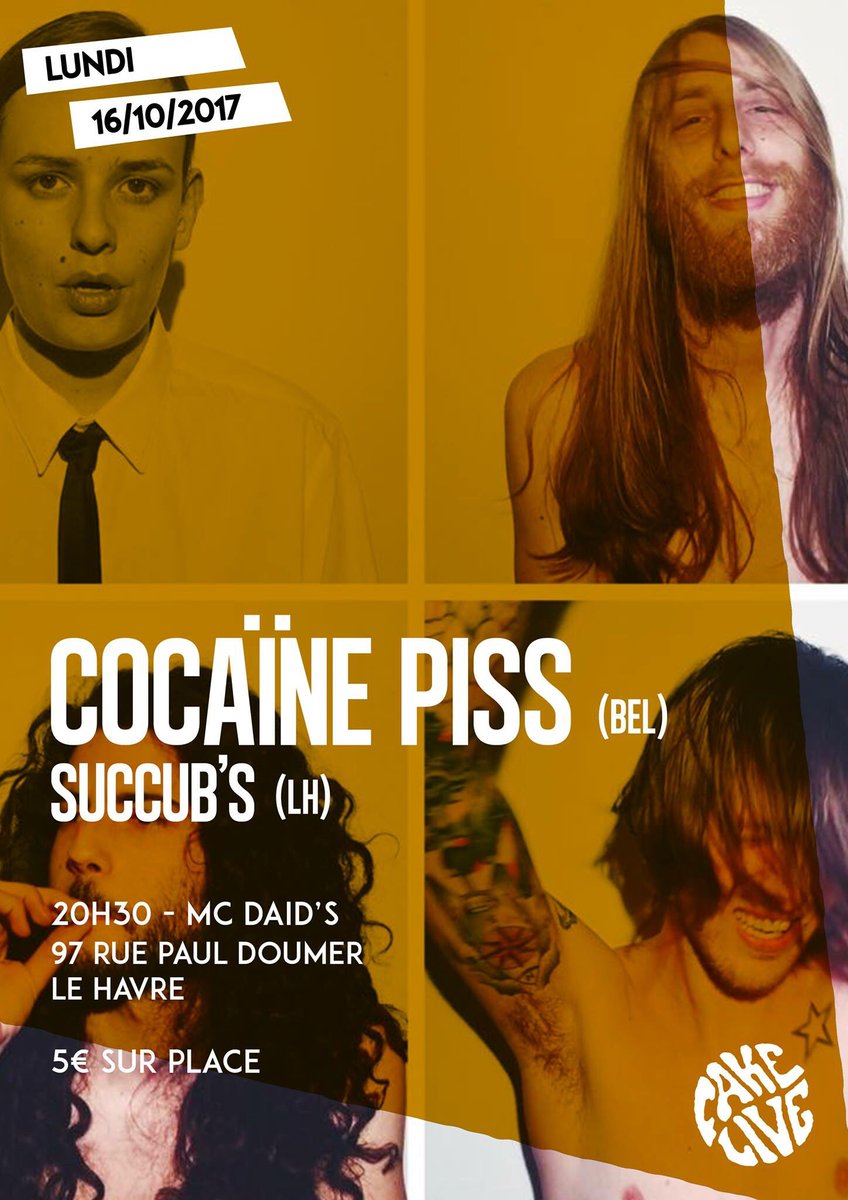 Ce soir le Mac va être en feu avec les <a href="/CocainePiss/">cocaine piss</a> et les #Succub’s !