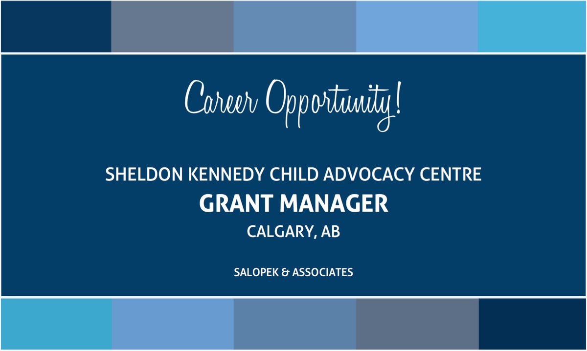 SalopekHR's tweet photo. #Career #opportunity! Our client is looking for a Grant Manager with great writing, planning, &amp; research skills. https://t.co/UECI0WfKne https://t.co/sAGcOAwGWS