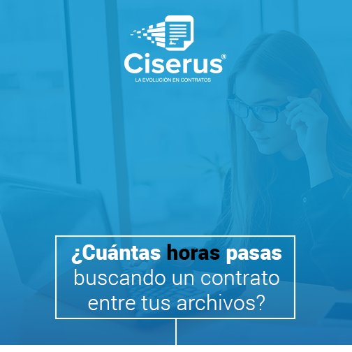 ciserus's tweet photo. Con #Ciserus esto se acabó. Haz que tu firma se destaque por su productividad y organización potencializadas. https://t.co/3W0tBG3Uwk