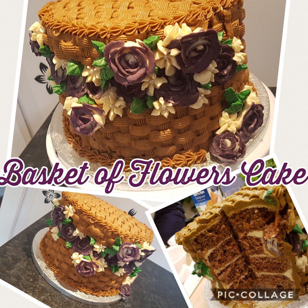 CakesOldham's tweet photo. #cakes #funcakes #oldhamcakes #northwestuk #manchestercakes #flowerbasketcake #specialcakes #manchesterfood #birthdayideas #cakesandcupcakes https://t.co/052uARAjju
