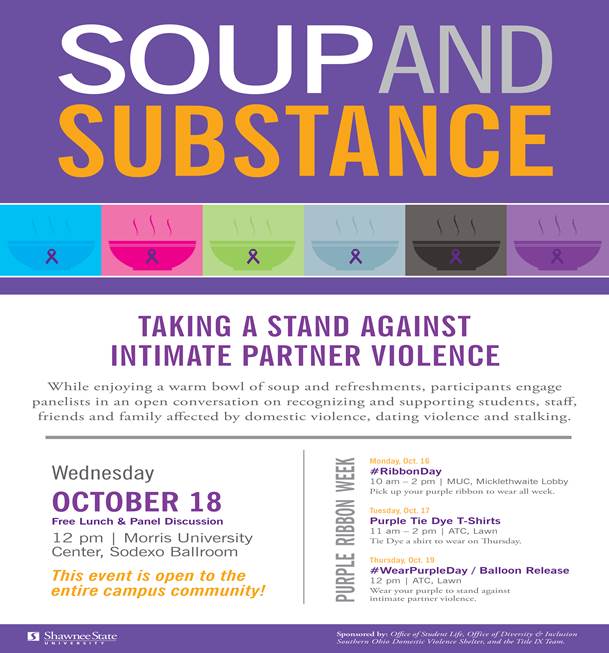 9Bears's tweet image. Your 9Bears are joining up with other offices on campus for Domestic Violence Awareness Month. Check it out and spread the word! #DVAM2017