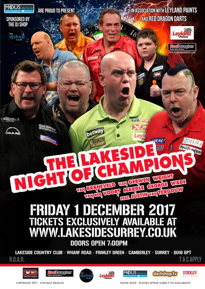 ModusDarts180's tweet photo. Wanna see stars of PDC Darts on the Lakeside stage? Look no further: https://t.co/kG40MbuNxZ https://t.co/WoJlgCx9mK