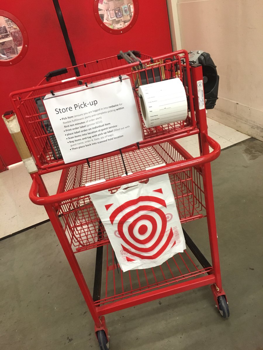 We're ready with our pens for our new addition to SPU-ORDER PICK-UP labels #T2490 #Efficency #Baggedandready #Goservice