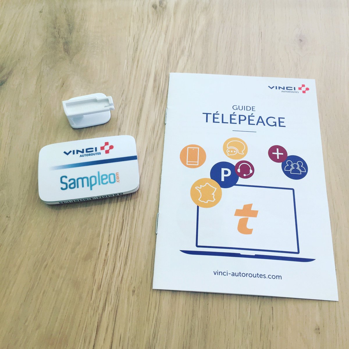 Elisedbz's tweet photo. Merci @sampleo mais aussi @VINCIAutoroutes pour votre mission. En route pour
 la simplicité pour passer les péages. 
#TelepeageSampleo https://t.co/vndeOO35SB