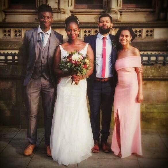 hblossombridal's tweet photo. Hi #cheshirehour. Congrats to our #realbride Sulola! #weddingdress by @miamiabrides, #veil by The Couture Veil &amp; @rachelchaprunne hairpins x https://t.co/G8f2pxOmp1