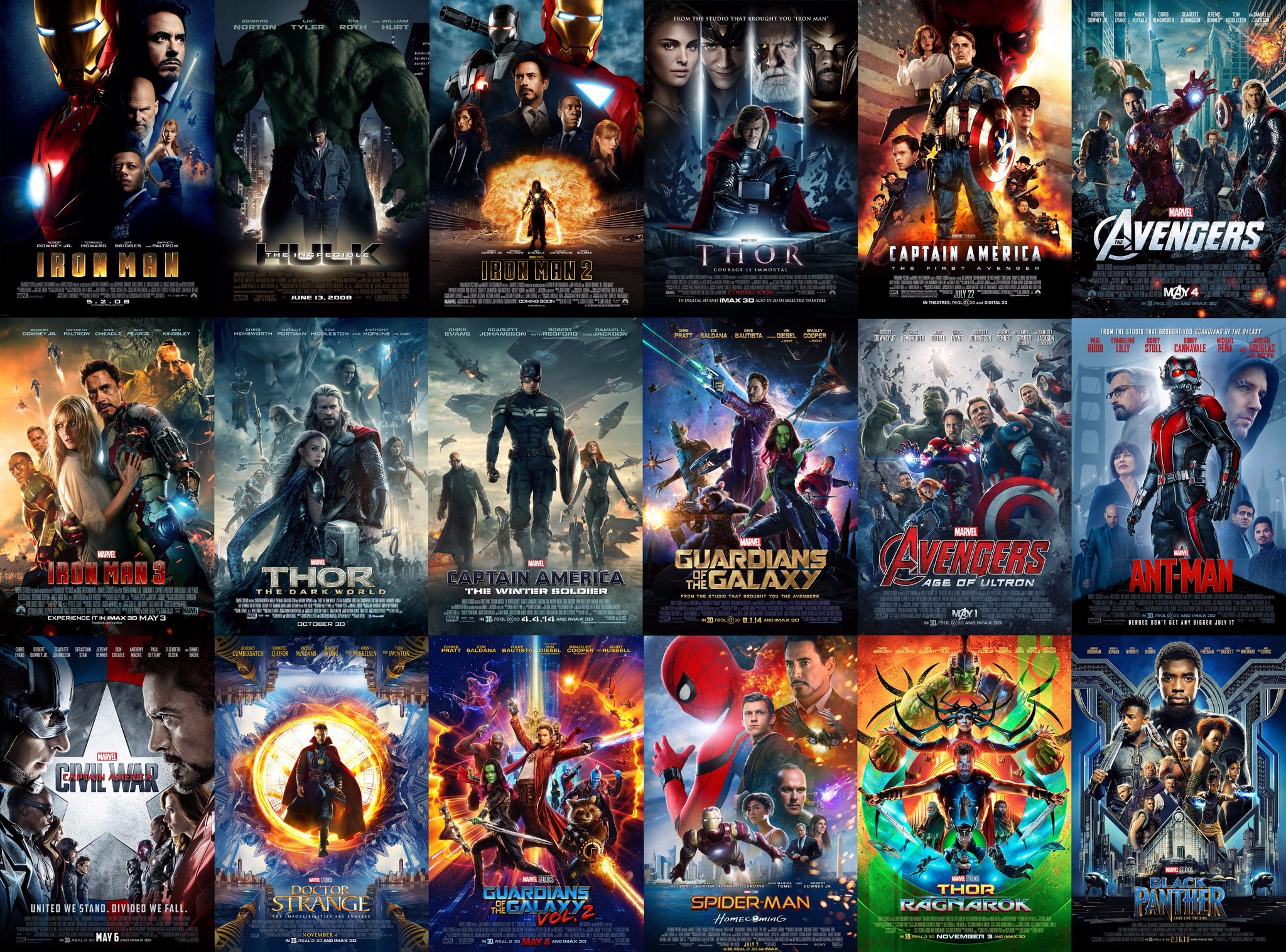 MCU News & Tweets on Twitter: "The theatrical posters for 