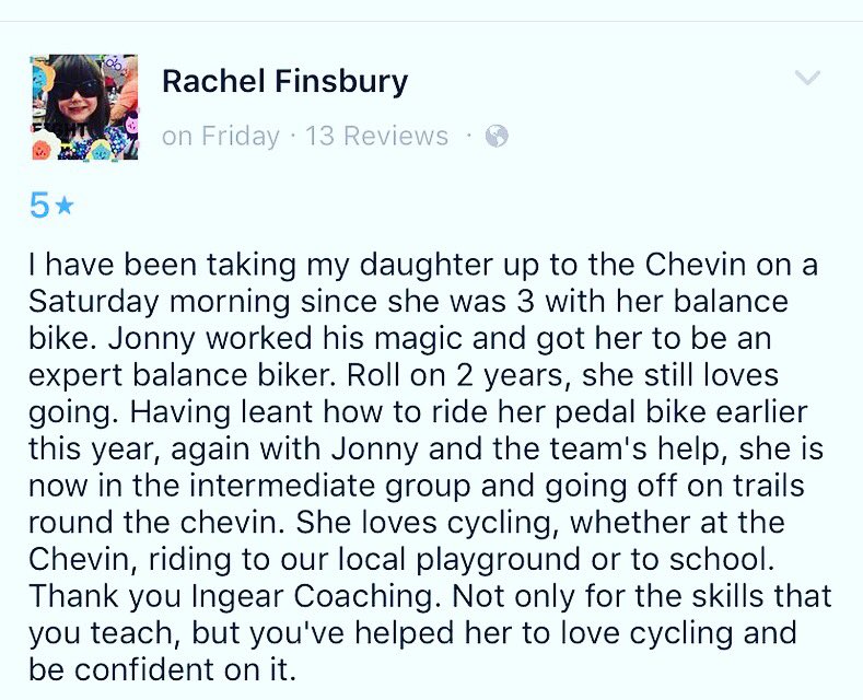InGear_Coaching's tweet photo. •Thanks @rachfins for the great review! It's great to see Daisy's progress and independence develop on the bike•
#learntoride #balancebikes https://t.co/MIW4fcPFQo