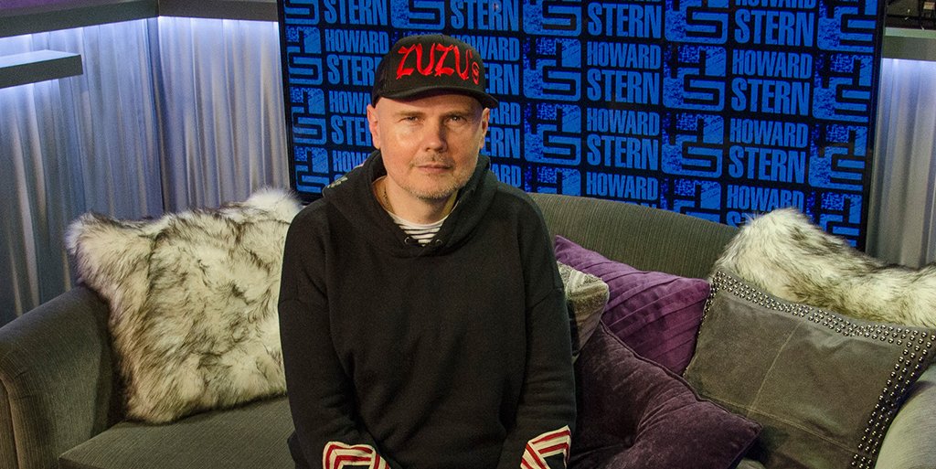 sternshow's tweet photo. AUDIO: Hear William Patrick Corgan (@Billy) perform the @SmashingPumpkin hit "1979" live on the #SternShow https://t.co/ydDPKHs629 https://t.co/i0oVGlrKyA
