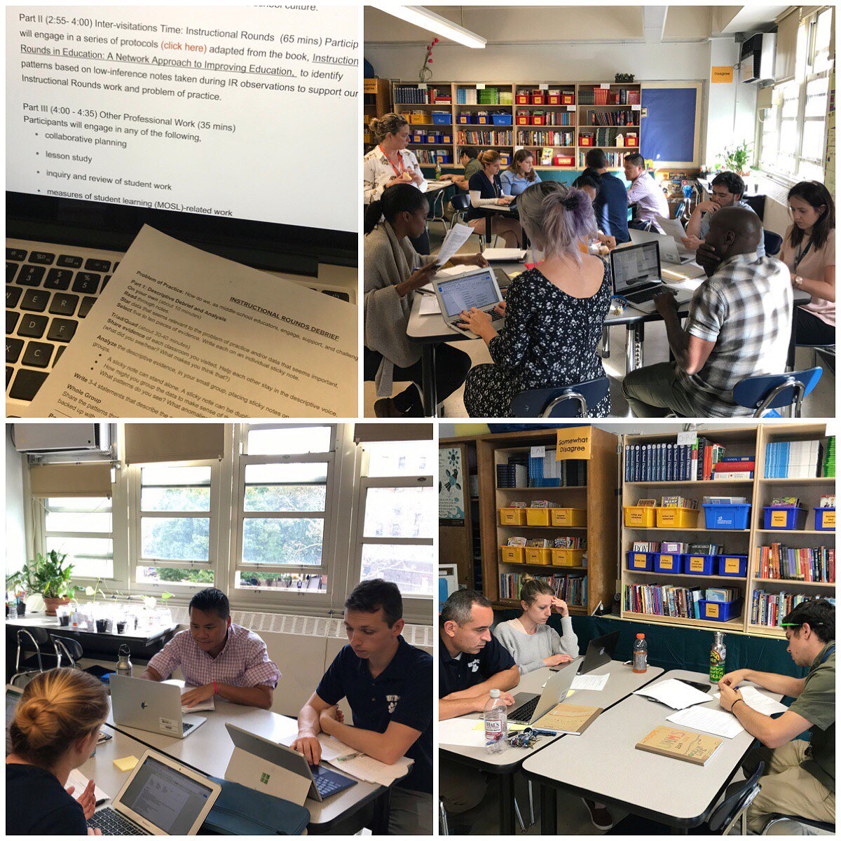 UNMSRocks's tweet photo. Our Instructional Rounds Descriptive Debrief & Analysis PD session is happening now. #unmspd #unmslearns https://t.co/qkHoUagbnu