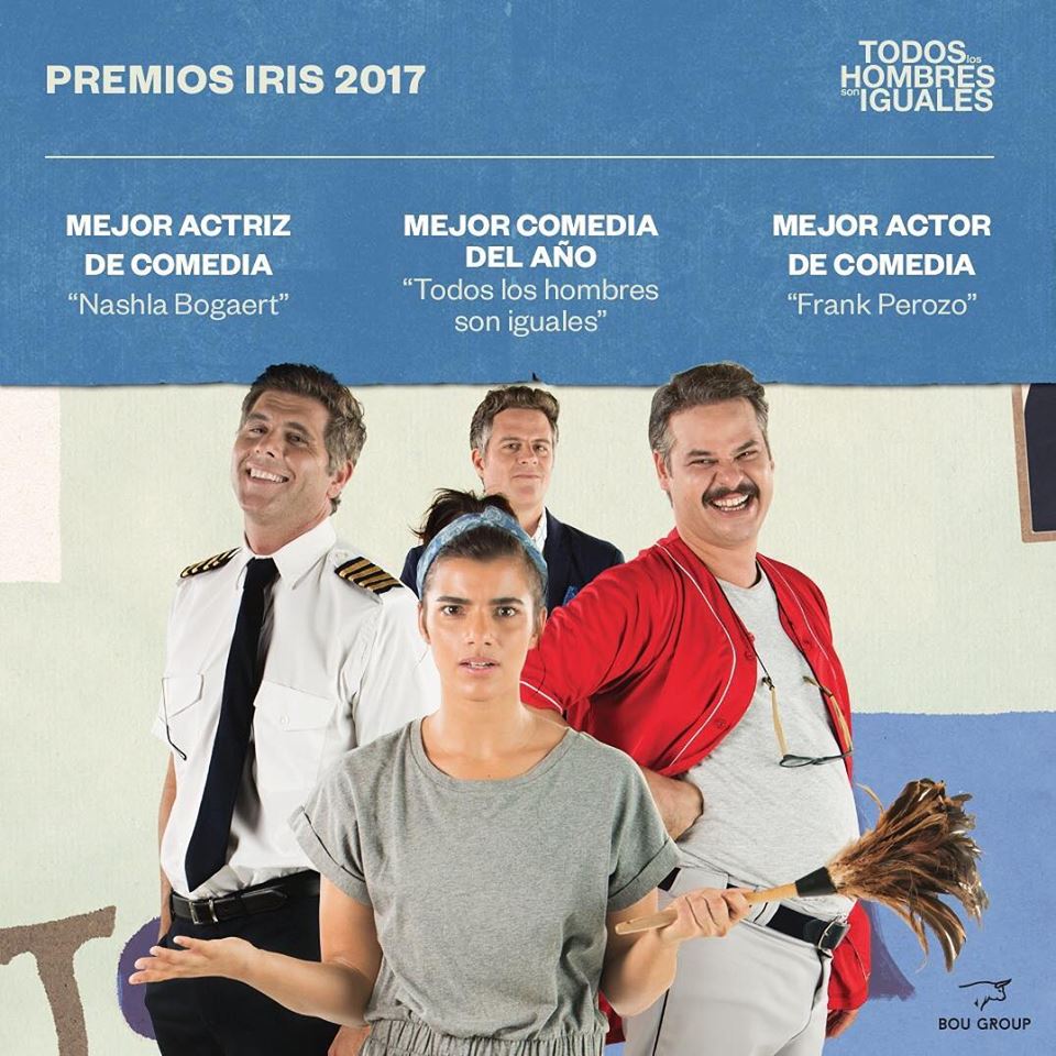 ChrisMeierFans's tweet photo. #Repost #BouGroup #TodosLosHombresSonIguales 'Mejor Comedia' del año en los #PremiosIrisDominicana @oliverdog @nashlabogaert @FrankPerozo ✨👏 https://t.co/y3nGQe17eA
