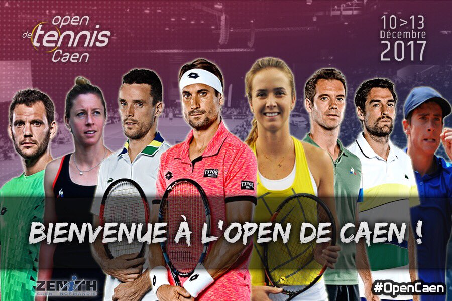 Voici donc le plateau de l'Open de Caen 2017 ! 💥
➡️ Ferrer, Svitolina, Gasquet, Bautista-Agut, Chardy, Parmentier, PHM &amp; Blancaneaux... 🔥🔥🔥