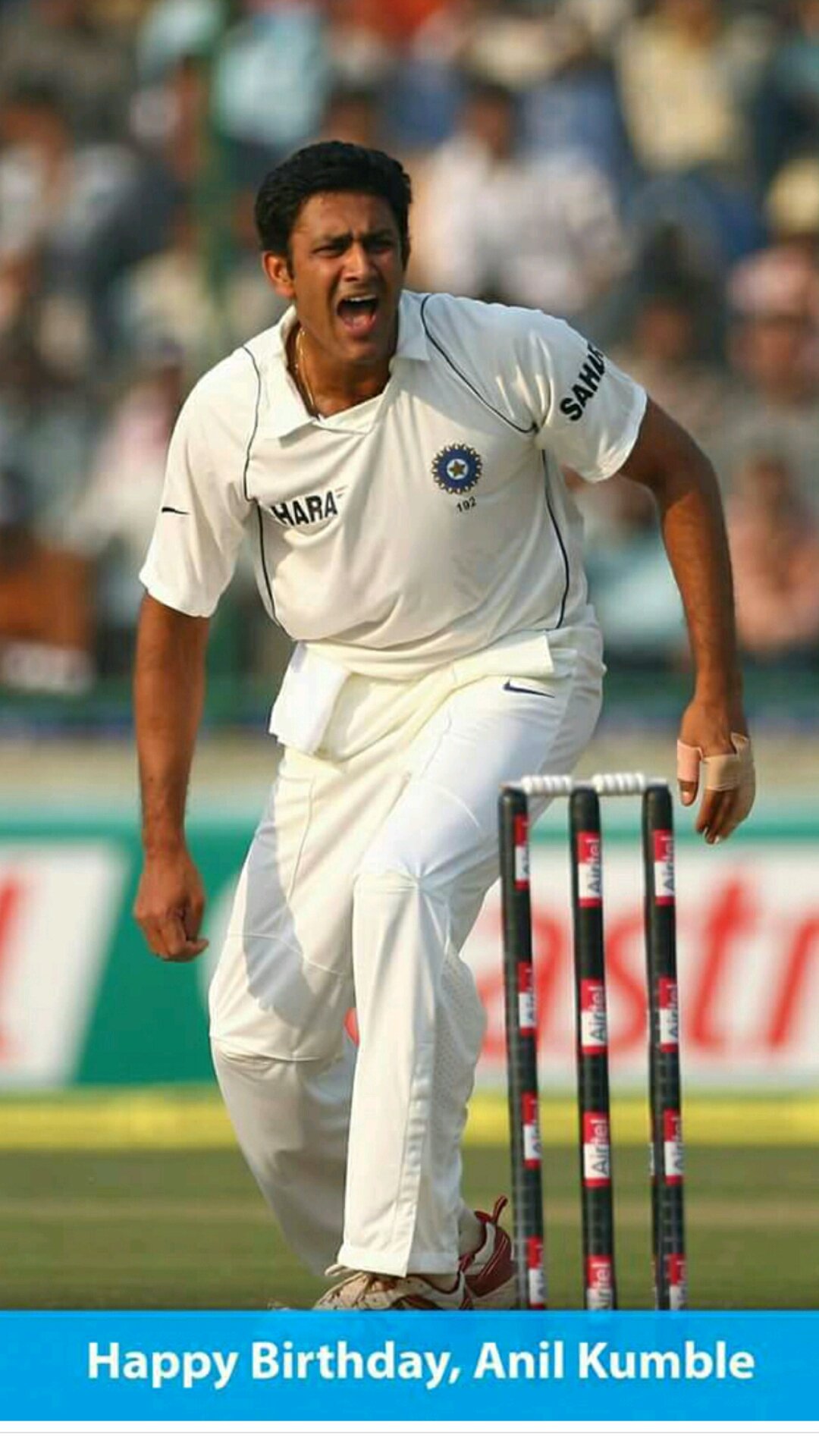 Happy birthday..Anil Kumble sir 