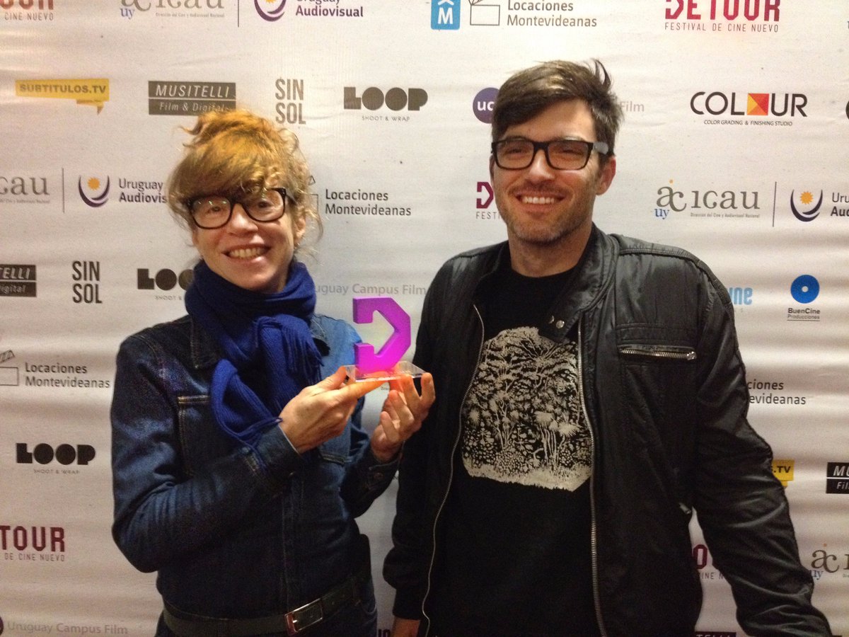 anaytipa's tweet photo. PRESO recibe el premio al MEJOR LARGOMETRAJE del FESTIVAL DETOUR, Festival de Cine Nuevo de Montevideo. https://t.co/ElbV1QdtZS