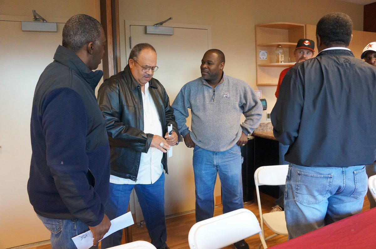 MorrisLeague's tweet photo. Putting together honorary negro league game was the best part of the morris league @nlbmprez https://t.co/P2ErsZhcQ7