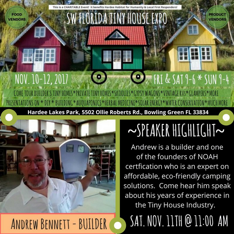 SW FL TinyHouse Expo (@swfltiny_expo) on Twitter photo Andrew Bennett of TrekkerTrailers will speak <a href="/SWFLtiny_expo/">SW FL TinyHouse Expo</a> Get tickets: eventbrite.com/e/sw-florida-t… Andrew Bennett of TrekkerTrailers will speak <a href="/SWFLtiny_expo/">SW FL TinyHouse Expo</a> Get tickets: eventbrite.com/e/sw-florida-t…