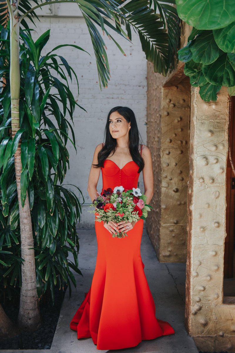 TheBlossomsLA's tweet photo. Alex was a vision, and a total dream to work with! Blooms by @EGfloraldesign, gown by @TheRomonaKeveza, planning and design by us! https://t.co/9pocMKiaO6