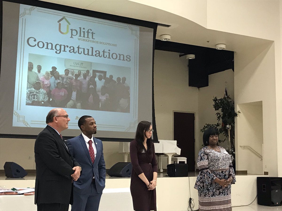 Partnerships drive our #Impact forward. Celebrating 25 <a href="/UpliftSolutions/">Uplift Solutions</a> grads! TY <a href="/BrownsSuperStrs/">Brown's Chefs Market</a> 4 stepping up 4 all community members