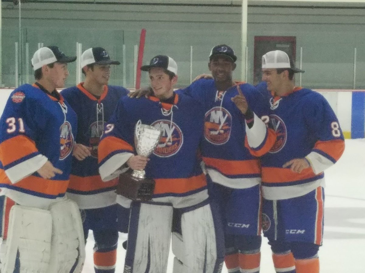 nextgenaaa's tweet photo. Very proud of Romeo, one of our student athletes on winning the ECC College Cup with his team the PAL jr Islanders. #NextGenAAA #Youthhockey https://t.co/n935P8o4Bk