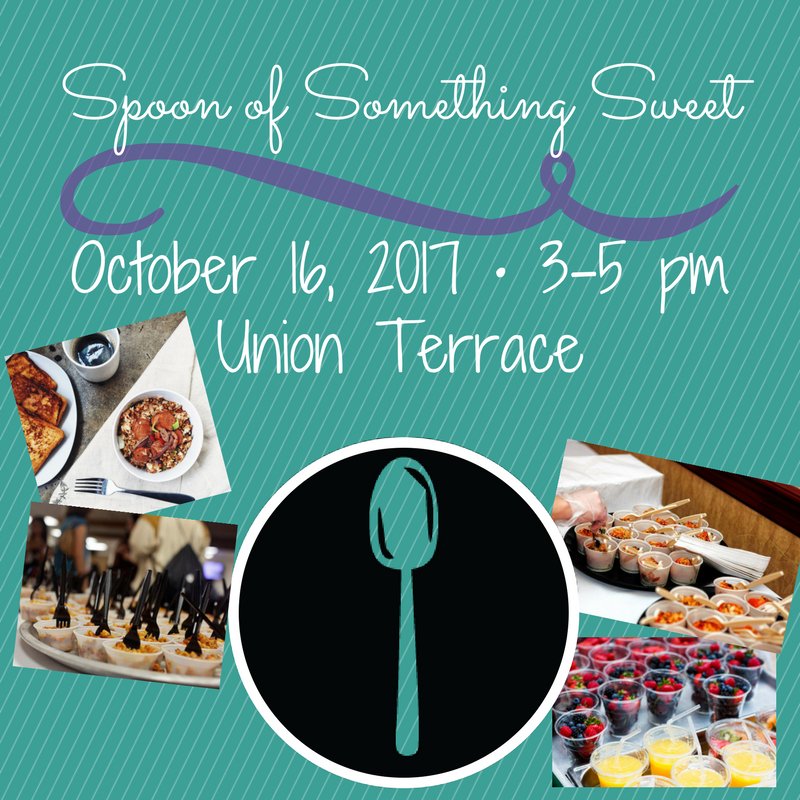 Stop by the Union Terrace on the north side of the Union for a spoon of something sweet from 3–5 today, we know you want to.