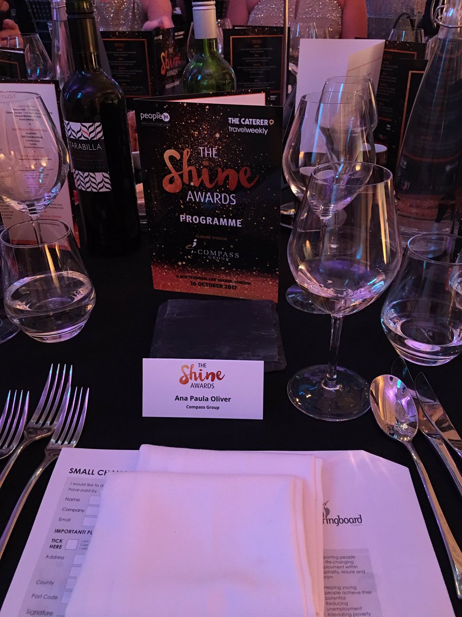 APaulaOliver's tweet photo. All ready! . Good luck to our amazing ambassadors @gemmaevans9488 and @mollyhorne99, nominated for tonight's #shineawards. #womeninfood https://t.co/pbaAw8V2f0