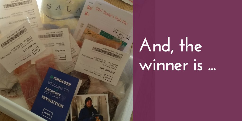 HighFoodFling's tweet photo. Congratulations to Jeanette Flavour Leighton (Facebook) who has won the £30 voucher to spend with @Fishboxuk Thanks to everyone who entered. https://t.co/JXgzsdqeVP