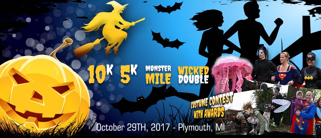 Hughesware's tweet image. Wicked Halloween Run 10K, 5K, and Mile | 10/29/2017 | 7:30am | Kellogg Park - Plymouth, MI • Register Online Now at WickedHalloweenRun.com