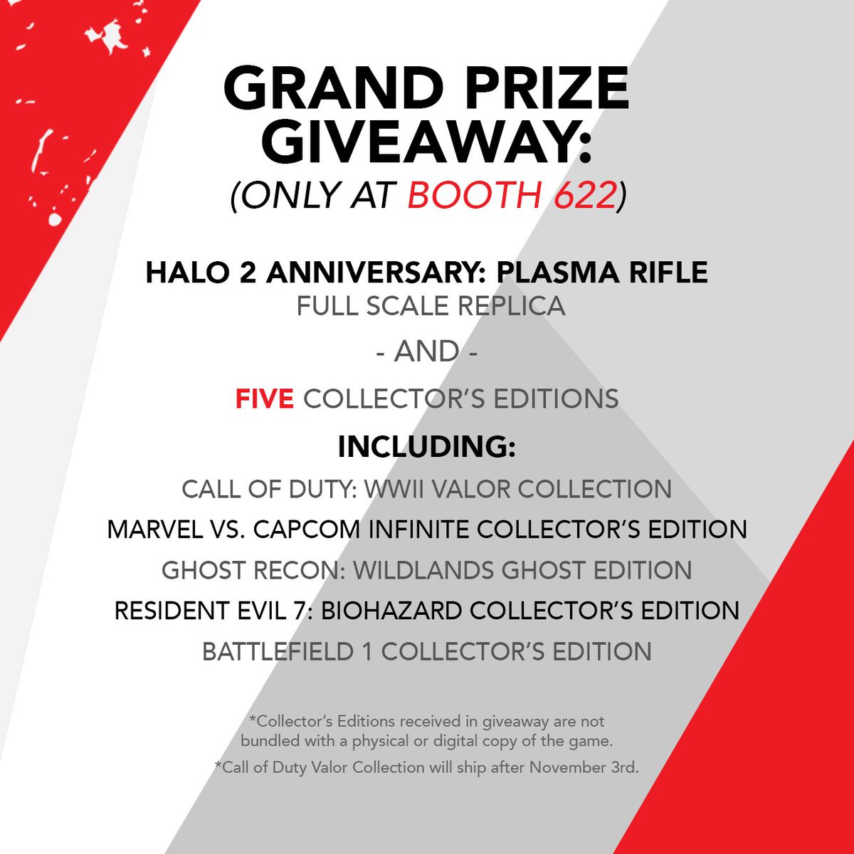 ProjectTriForce's tweet image. We have extended our NYCC GRAND PRIZE GIVEAWAY until this FRIDAY! Click here to enter: bit.ly/2fN1oEQ