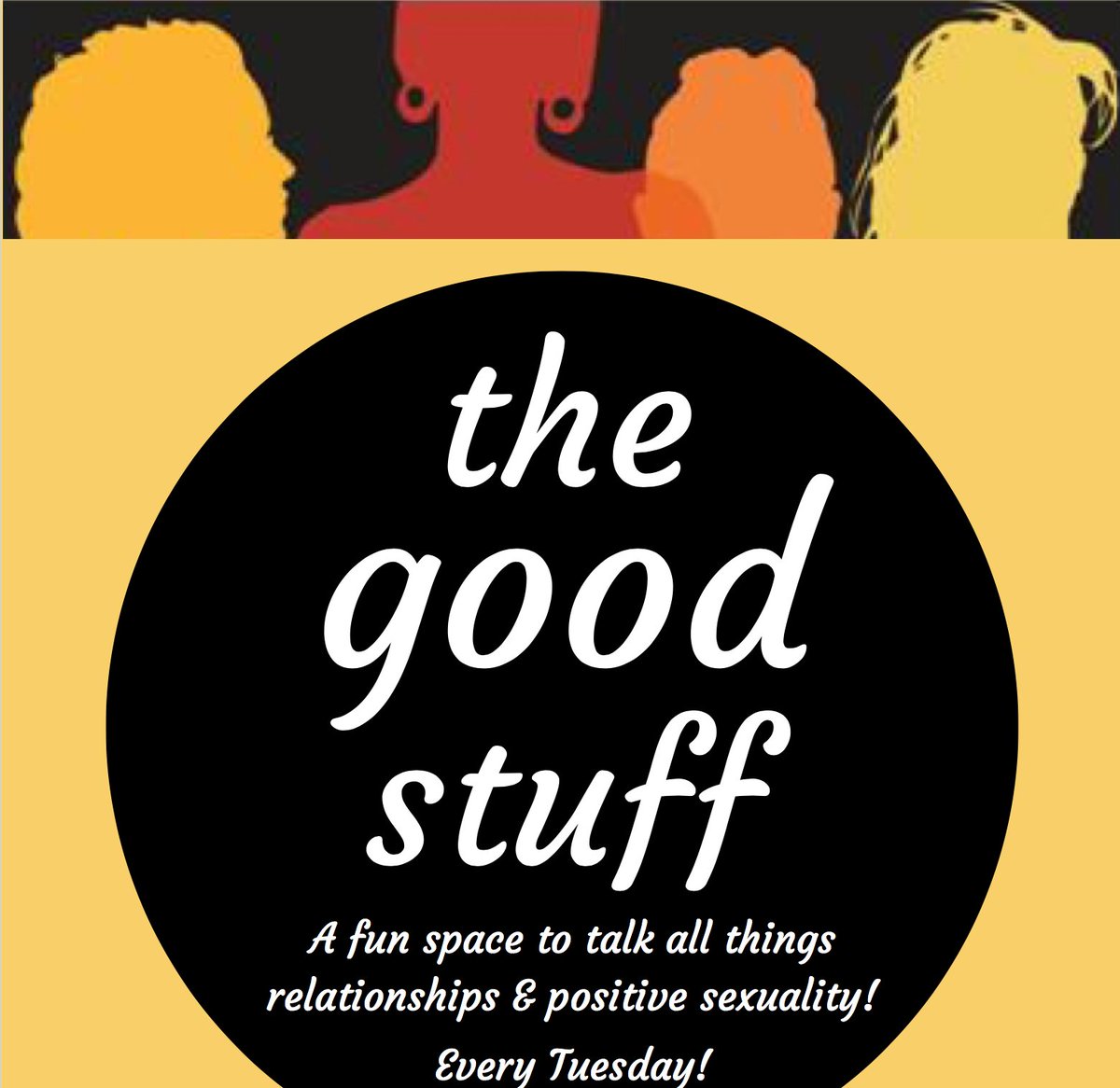 UVMWomensCenter's tweet photo. Join us tomorrow night for another round of THE GOOD STUFF!! All things positive sexuality! 7PM-8PM @UVMWOMENSCENTER WITH SNACKS! https://t.co/ALS8gD1LC1